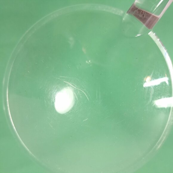 Lucite Acrylic Salad Serving Fork & Spoon Set clear Acrylic Modern Utensils MCM - Picture 11 of 12